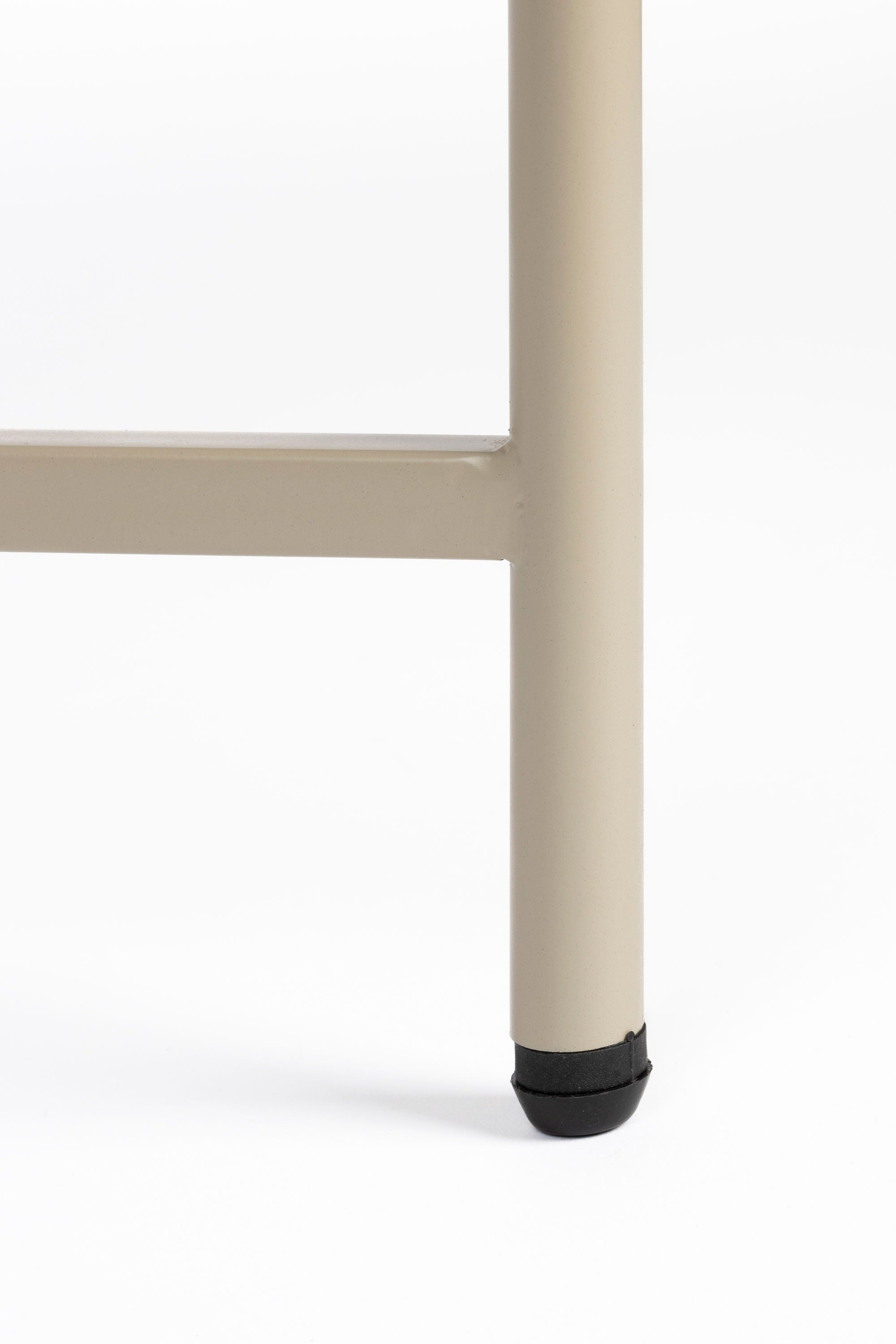 Marcio Beige Wood Square Coffee Table